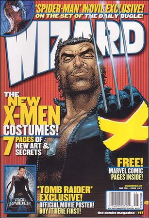 Wizard: The Comics Magazine issue 117 Frank Quitely Wolverine Cover