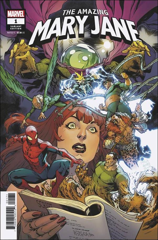 Amazing Mary Jane issue 1-F Carlos Gomez 1:25 Cover