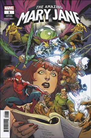 Amazing Mary Jane issue 1-F Carlos Gomez 1:25 Cover