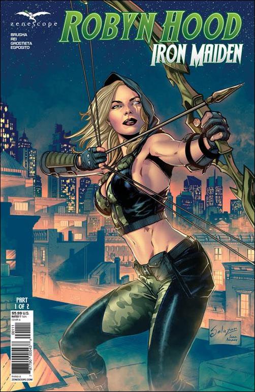 Robyn Hood: Iron Maiden issue 1 Edgar Salazar Cover
