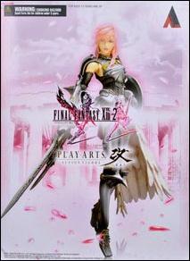 Final Fantasy XIII-2 (Play Arts ~ Kai)  figure 1 Lightning
