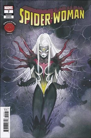 Spider-Woman (2020) issue 7-B Peach Momoko Knullified Cover