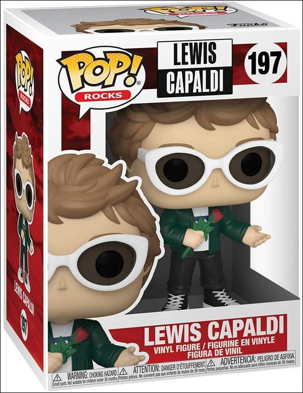 Pop! Rocks figure 197 Lewis Capaldi