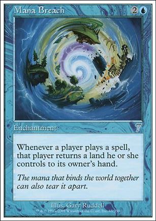 Magic the Gathering: 7th Edition (Base Set) card 85 Mana Breach