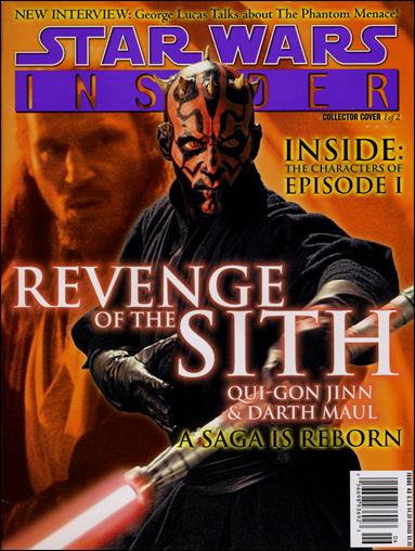 Star Wars Insider issue 43 "Darth Maul" Previews and Fan Club Cover