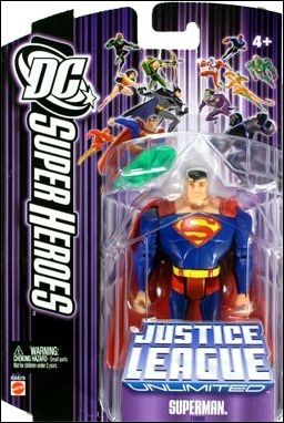DC Super Heroes Justice League Unlimited (Animated) 5" Action Figures figure 19 Superman