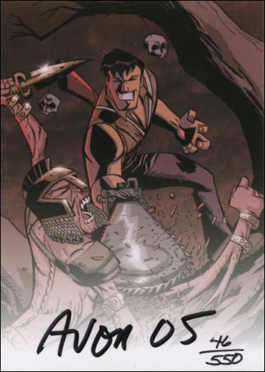 Army of Darkness (Autograph Subset) card 18 Michael Avon Oeming Black Ink 1/550