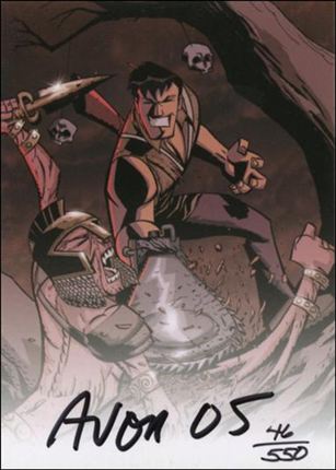 Army of Darkness (Autograph Subset) card 18 Michael Avon Oeming Black Ink 1/550