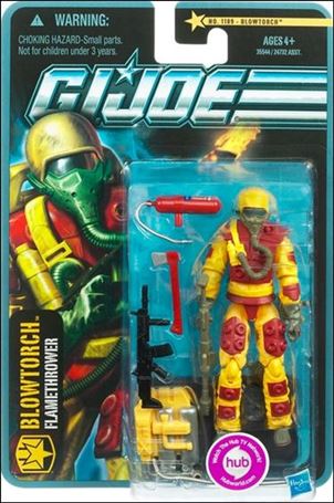 G.I. Joe: The Pursuit of Cobra figure 1109 Blowtorch (Flamethrower)
