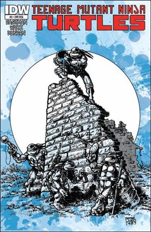 Teenage Mutant Ninja Turtles (2011) issue 3-E Peter Laird Jetpack Comics Cover