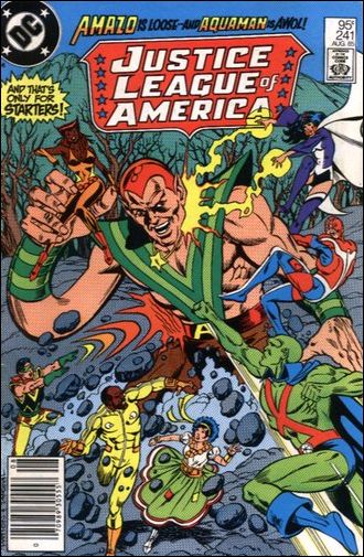 Justice League of America (1960) issue 241-B Canadian Price Cover