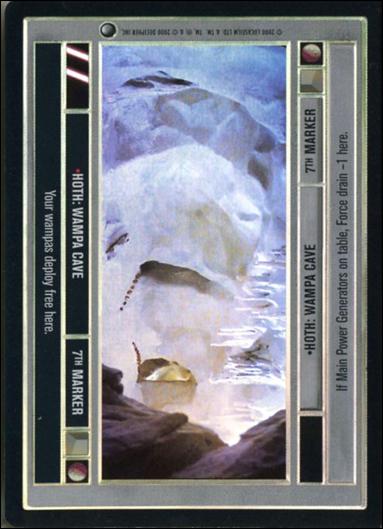 Star Wars: Reflections II: Expanding the Galaxy (Base Set) card 57 Hoth: Wampa Cave