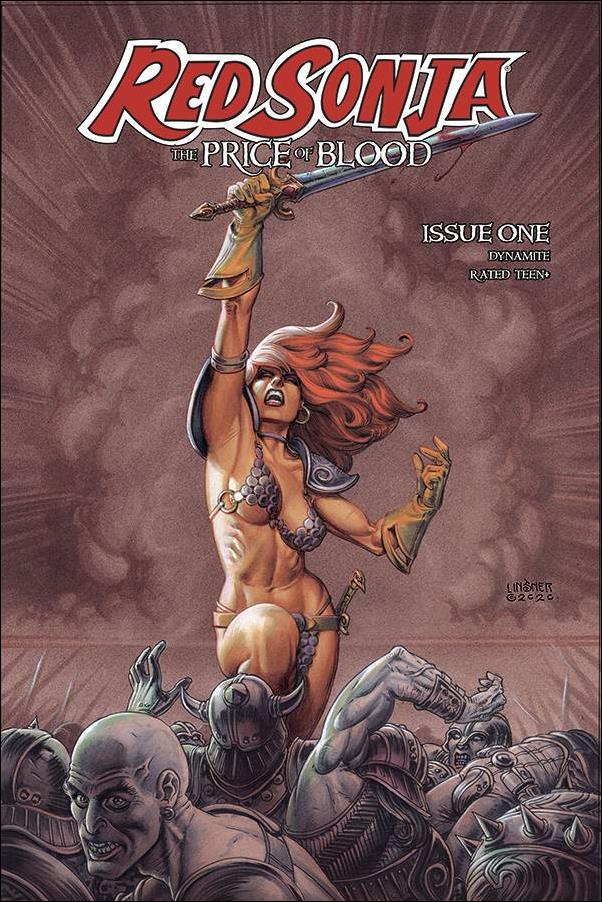 Red Sonja: Price of Blood issue 1-C Joseph Michael Linsner Cover