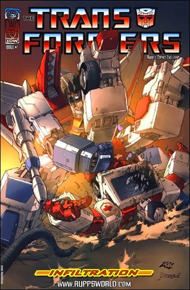 Transformers: Infiltration issue 1-J Don Figueroa ruppsworld.com Cover 1/1000