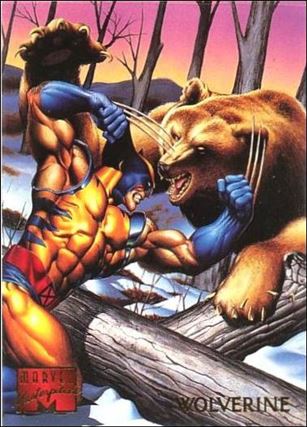 1995 Marvel Masterpieces (Base Set) card 113 Wolverine