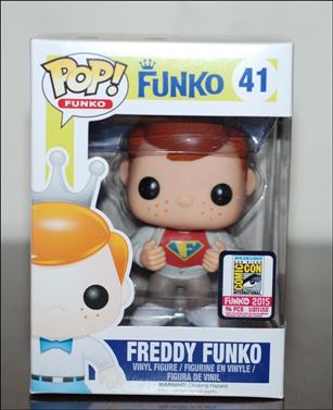 Pop! Funko - Freddy Funko figure 41 Freddy Funko (Stan Lee Red Shirt) SDCC 1/96