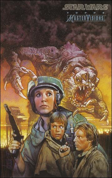 Star Wars MasterVisions (Base Set) card 19 Drew Struzan - The Courtship of Princess Leia ...