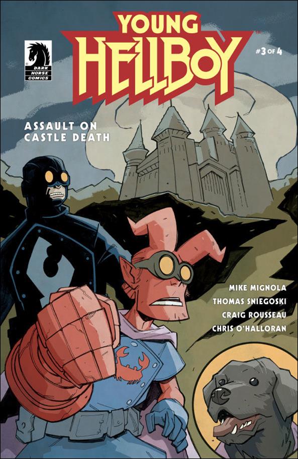 Young Hellboy: Assault on Castle Death issue 3-B Craig Rousseau Cover