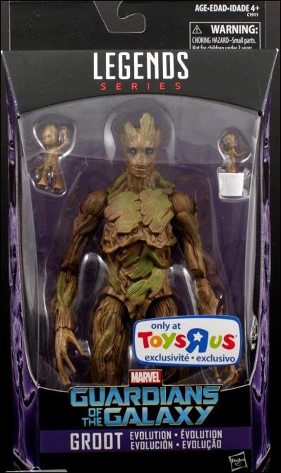 Marvel Legends Series: Guardians of the Galaxy (Titus Series) figure 9 Groot Evolution