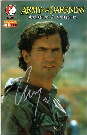 Army of Darkness: Ashes 2 Ashes issue 1-R DF Photo Cover, Signed by Andy Hartnell, #/199