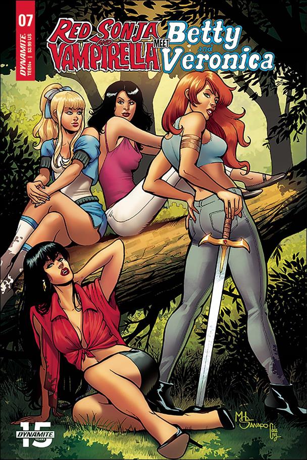 Red Sonja and Vampirella Meet Betty and Veronica issue 7-E Maria Sanapo Cover