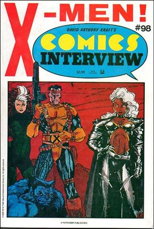 David Anthony Kraft's Comics Interview issue 98 X-Men!