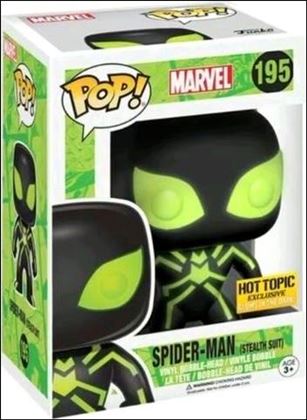 POP! Marvel figure 195 Spider-Man (Stealth Suit)
