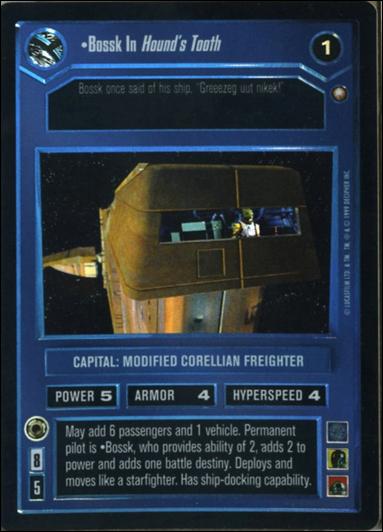 Star Wars: Reflections: A Collector's Bounty (Base Set) card 35 Bossk In Hound's Tooth