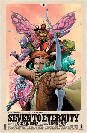 Seven to Eternity issue 15 Jerome Opena Cover