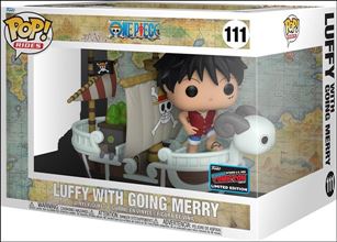 POP! Rides figure 111 Luffy with Going Merry NYCC Exclusive