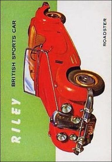 World on Wheels (Base Set) card 127 Riley Roadster