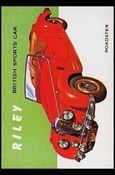 World on Wheels (Base Set) card 127 Riley Roadster