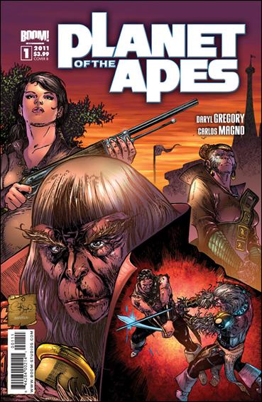 Planet of the Apes (2011) issue 1-B Carlos Magno Cover