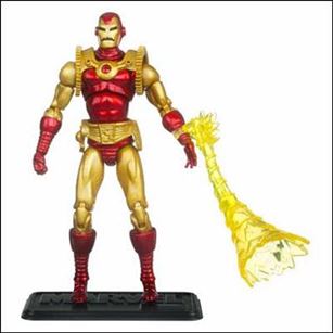 Marvel Universe (Series 2) figure 33-B Iron Man 2020 - Loose