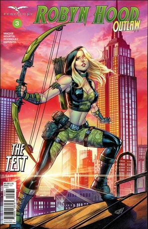 Robyn Hood: Outlaw issue 3-C Hedwin Zaldivar Cover