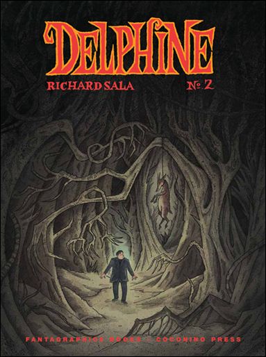 Delphine issue 2 Cardstock Dust Jacket - Oversized Format