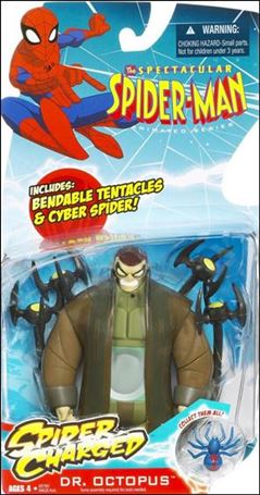 Spectacular Spider-Man (Animated) Spider Charged figure 13 Dr Octopus