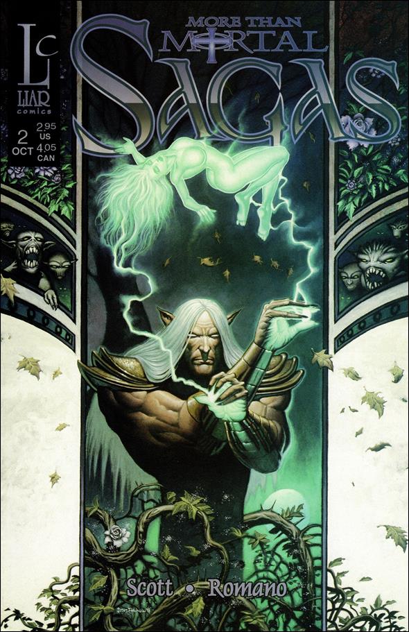 More Than Mortal: Sagas issue 2-B Steve Finchow Cover