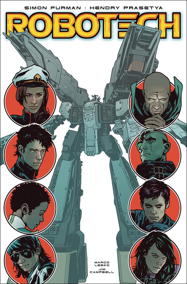 Robotech (2017) issue 17 Jeff Spokes Cover