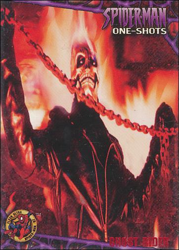1997 Fleer Ultra Spider-Man (Base Set Red) card 15 Ghost Rider