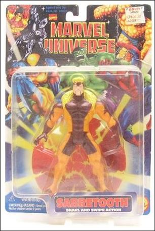 Marvel Universe (1996) figure 48 Sabretooth (with Snarl and Swipe Action)