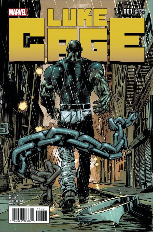 Luke Cage issue 1-C Neal Adams 1:15 Cover