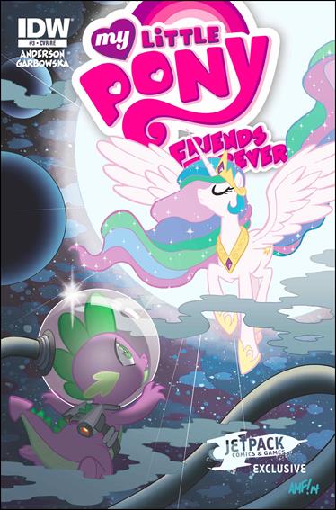 My Little Pony: Friends Forever issue 3-D Jetpack Comics Cover