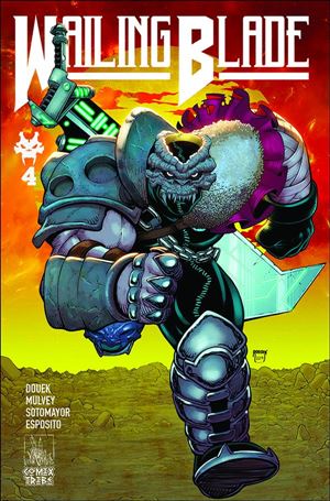 Wailing Blade issue 4-B Robson Rocha Cover