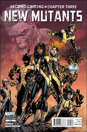 New Mutants (2009) issue 12-C David Finch 1:25 Cover