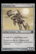 Magic the Gathering: Scars of Mirrodin (Base Set) card 190 Palladium Myr
