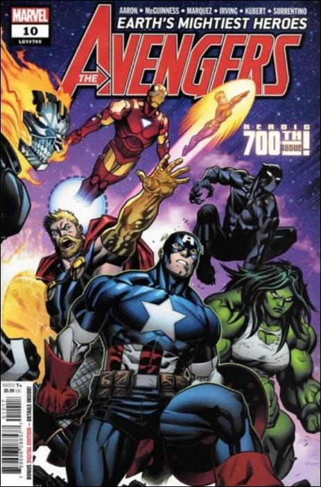 Avengers (2018/07) issue 10-L Ed McGuinness Walmart 3 Pack Cover