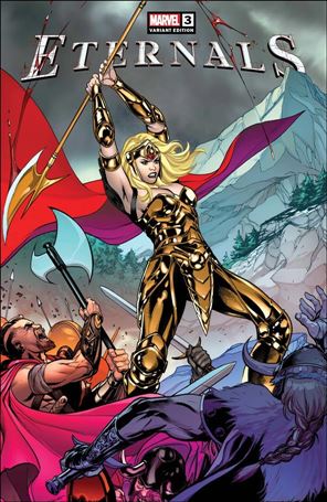 Eternals (2021) issue 3-D Emanuela Lupacchino 1:25 Cover
