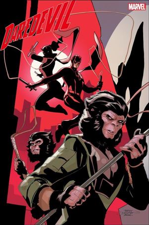 Daredevil (2022) issue 8-C Terry Dodson Planet of the Apes Cover