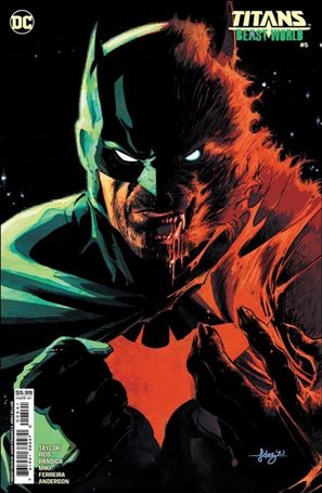 Titans: Beast World issue 5-C Javier Fernández Cardstock Cover